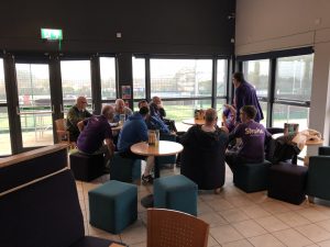 Photo of Wellbeing Walking Football group meeting at Goals Plymouth
